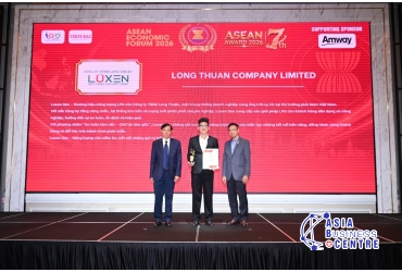 Công Ty TNHH Long Thuận – Luxen Gas lọt Top 10 “Asia’s Top Trusted Brands 2026”